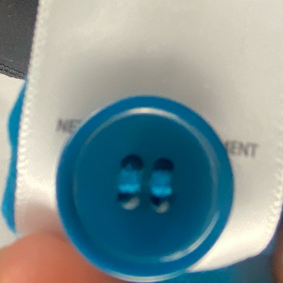 Linen Mini Dress Teal Spaghetti Adjustable Straps Size 1X NWT by Leith - Picture 10 of 14